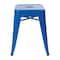 Flash Furniture 4  Inch Royal Blue Metal Stool, PK4 ET-BT3503-18-BL-GG - alternate 4
